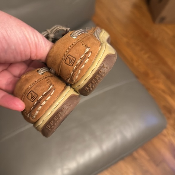 Sperry Billfish boys tan loafers size 7M - Picture 4 of 6